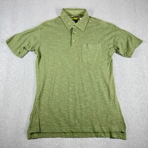 Cariloha Shirt‎ Mens Small Performance Bamboo Fit Polo Green Heather